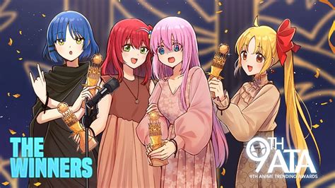 Winners of the 9th Anime Trending Awards - YouTube