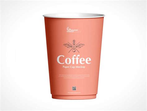 Paper Coffee Cup & Plastic Sip Lid PSD Mockup • PSD Mockups