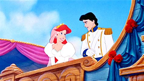 Disney Princess Ariel And Eric Marriage Wallpaper | Свадьба в стиле дисней, Диснеевские принцы ...