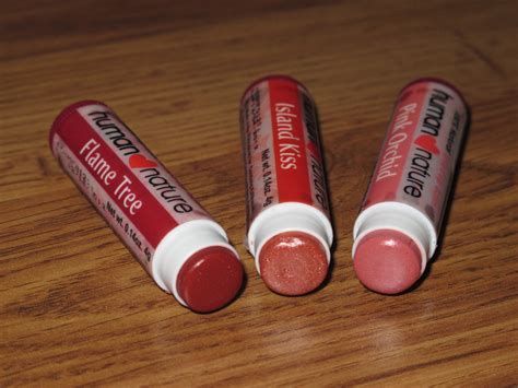 Human Nature 100% Natural Tinted Lip Balm : Review & Swatches | JANNIEOLOGY