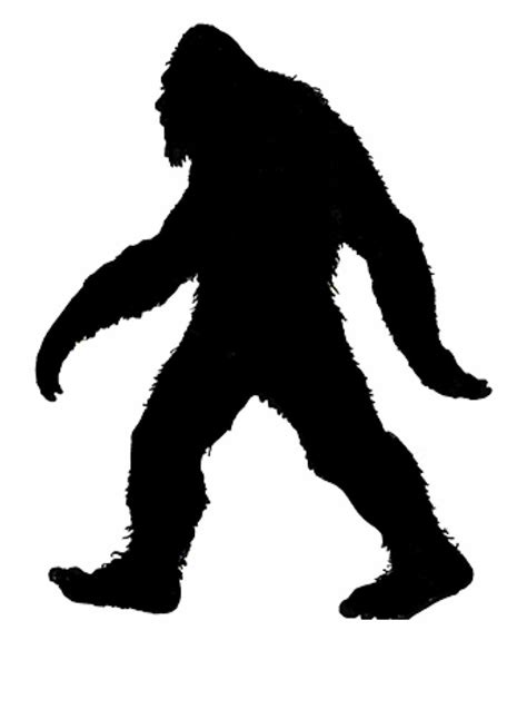 Sasquatch Silhouette is a free transparent png image. Search and find ...