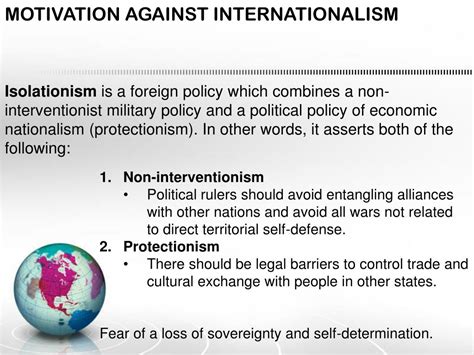 PPT - INTERNATIONALISM PowerPoint Presentation, free download - ID:2228259