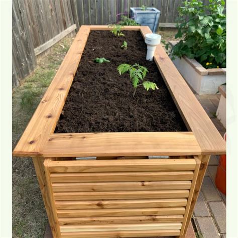 Self watering raised garden bed plans SIP diy raised bed | Etsy Raised Garden Beds Irrigation ...