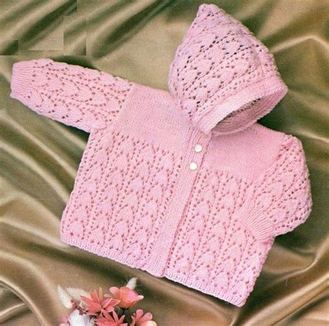 Baby Sweater Patterns, Baby Cardigan Knitting Pattern, Vintage Knitting Patterns, Knitting Girls ...