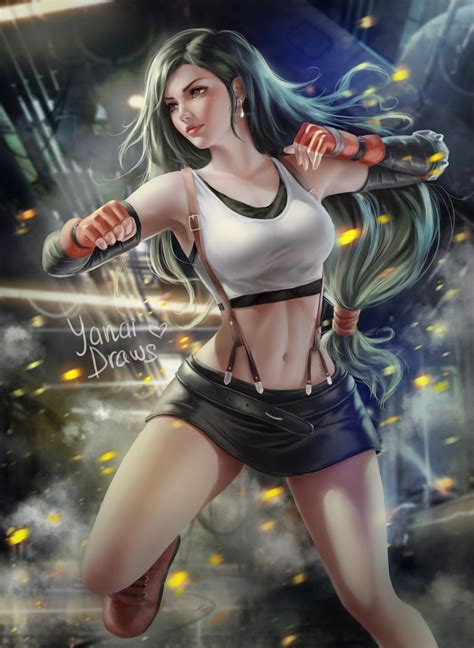 ArtStation - TIFA LOCKHART Final Fantasy VII