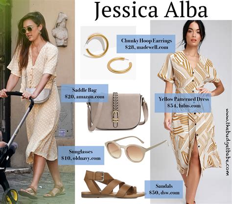 Jessica Alba - The Budget Babe | Affordable Fashion & Style Blog