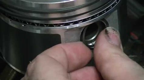 Project FXR: How To Install Piston Wrist Pin Spiral Locks - YouTube