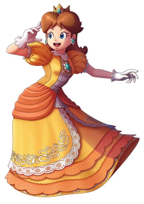 Princess Daisy Anime Fan Art