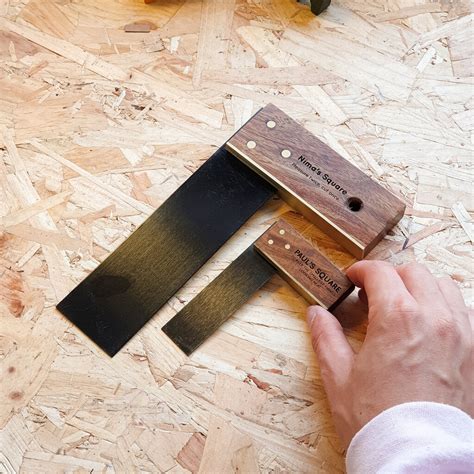 Personalised Carpenter's Square — Hot Dot Laser