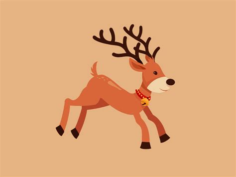 Reindeer Loop Animation in Moho by GD Karan on Dribbble