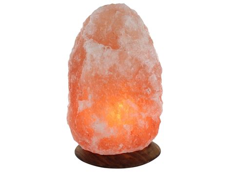 Beleuchteter Salzkristall "Rock", Höhe ca. 30 cm, Gewicht ca. 7-10 kg | Himalaya salt, 10 things ...