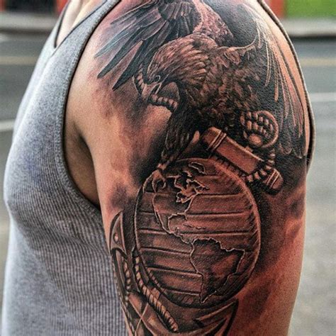 115+ Marine Tattoos Tattoos To Show Your Love For The Forces - Wild Tattoo Art