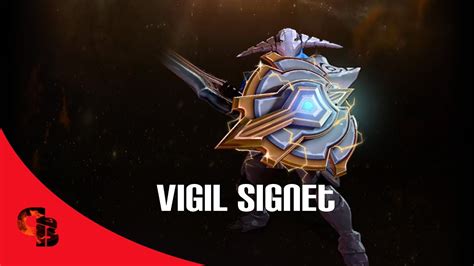 Dota 2: Store - Sven - Immortal Vigil Signet - YouTube