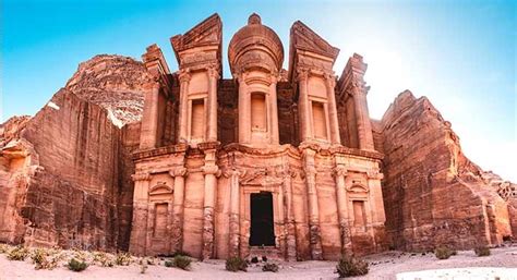 The Breath-taking Architecture In The Ancient City Of Petra