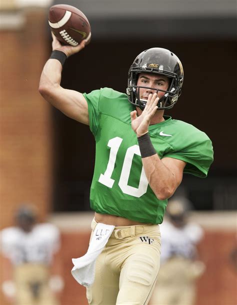 Sam Hartman appears to be in line to be Wake Forest's starting QB