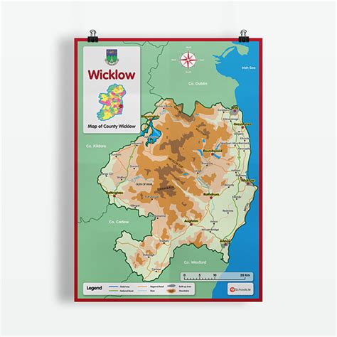 Wicklow County Map | 4schools.ie