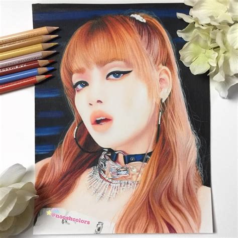 #blacpink#lisa | Black pink kpop, Blackpink, Kpop drawings