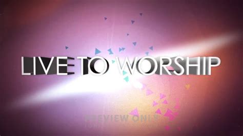 Live To Worship - Mini Movies | Igniter Media