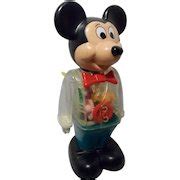 c1938 Mickey Mouse Disney Cartoon Character - Mickey With Fire Engine from ctyankeeantiques on ...