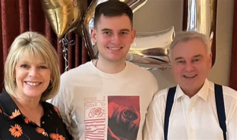 Eamonn Holmes and Ruth Langsford share rare snaps with beloved son Jack on 21st birthday ...