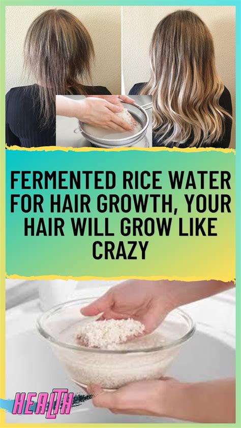 Fermented Rice Water For Hair Growth, Your Hair Will Grow Like Crazy