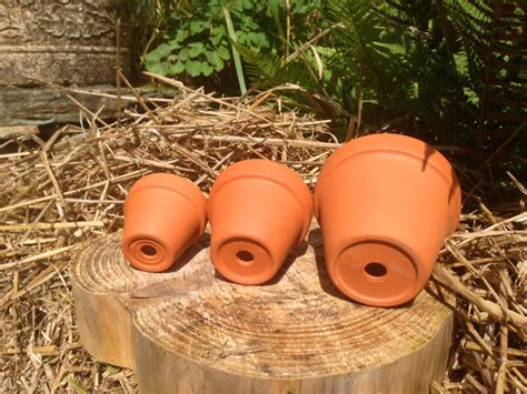 Terracotta Pots - Mini, S, M, L & XL Planters, Pots- Various Sizes (Pots in CM) | eBay