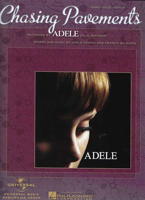 Adele Chasing Pavements Sheet Music - Walmart.com - Walmart.com