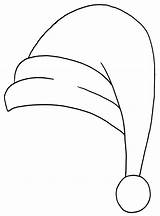 Simple Santa Hat coloring Page  Download Print Or Color Online For Free sketch template