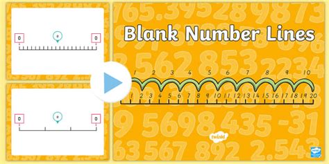 Interactive Number Line - Maths Primary Resources - Twinkl