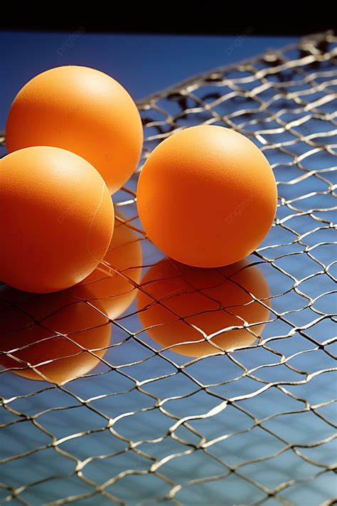 Eggs And Net On Table Tennis Court Background Wallpaper Image For Free ...