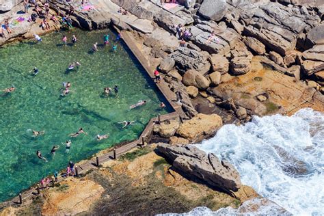 Mahon Pool Maroubra Baths Aerial Photos Eastern Beaches Sydney