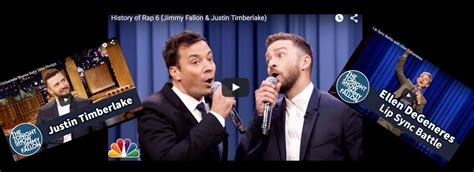 Jimmy Fallon and Justin Timberlake