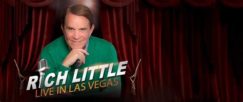 Rich Little - Comedy Show Times, Discount Tickets, Tropicana Las Vegas