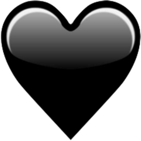 "black heart emoji" Stickers by Mia Ferriso | Redbubble