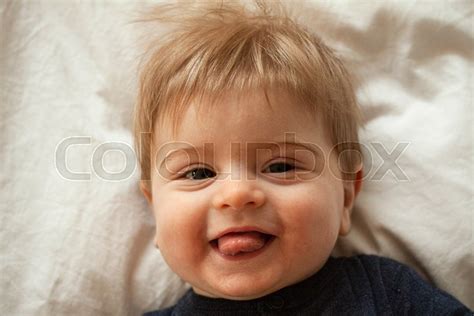 Cute Baby Face Smiling