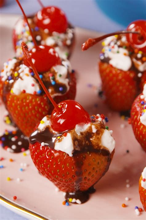 75 Strawberry Desserts To Make All Summer Long in 2021 | Dessert recipes, Healthy desserts for ...