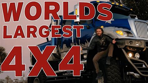 World’s Largest 4X4 Truck - IRONREVENGE - YouTube