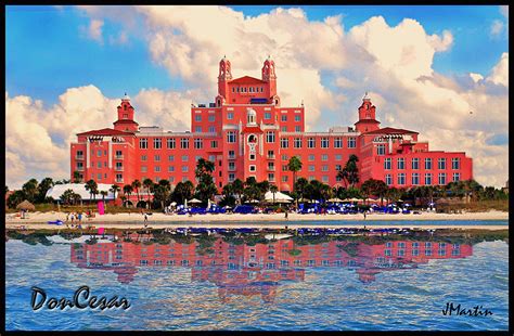 Don Cesar hotel..St. Pete beach Photograph by Joseph Martin