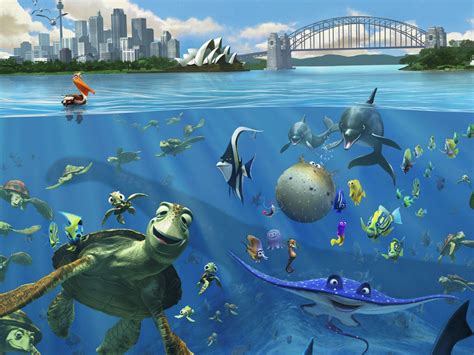 Finding Nemo 3D Movie Poster HD Wallpapers ~ Cartoon Wallpapers