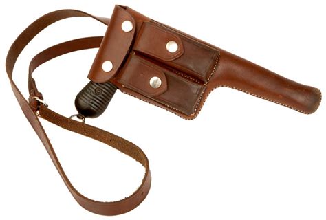 Mauser C96 Leather Holster - Militaria