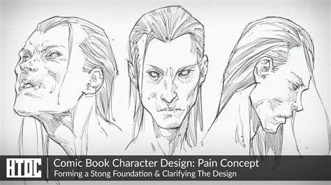 Comic Book Character Design: Pain Concept | Forming a Stong Foundation ...