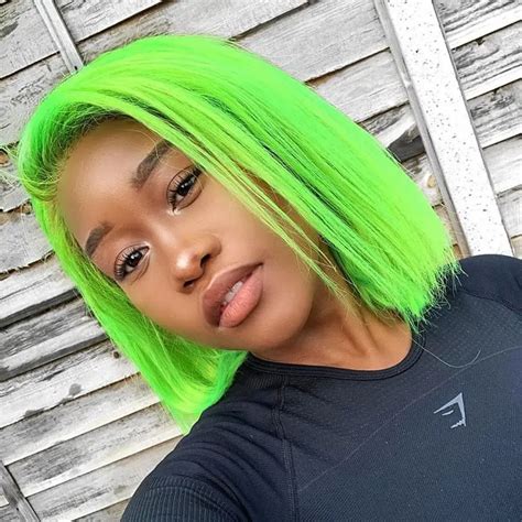 15 Bold and Vibrant Lime Green Hair Color Ideas