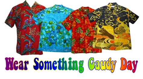 Wear Something Gaudy Day - October 17, 2020 | Happy Days 365