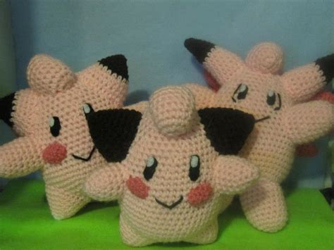 Cleffa Evolution Commission by NerdyKnitterDesigns on DeviantArt