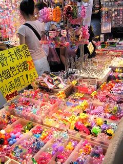 Taipei Night Market - Accessories | such beautiful candy col… | Flickr