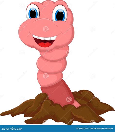 Cartoon Worm Stock Photo | CartoonDealer.com #37026456