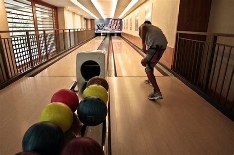 Premium Photo | Bowling alley