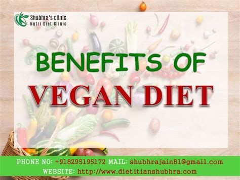 Benefits Of Vegan Diet