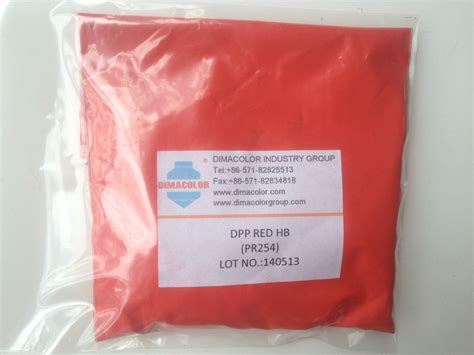 Pigment Red 254 (Dpp Red HB/BO) for Paint Coating Powder Coating Plastic - China Irgazin Dpp Red ...