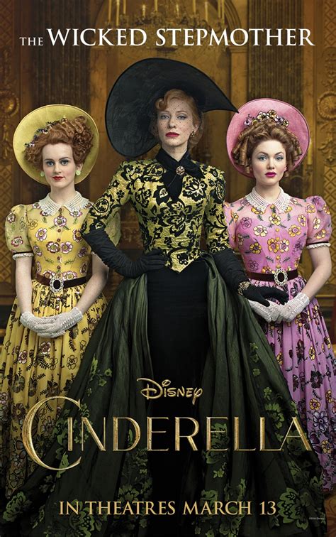 More "Cinderella" Posters with Cate Blanchett, The Fairy Godmother ...